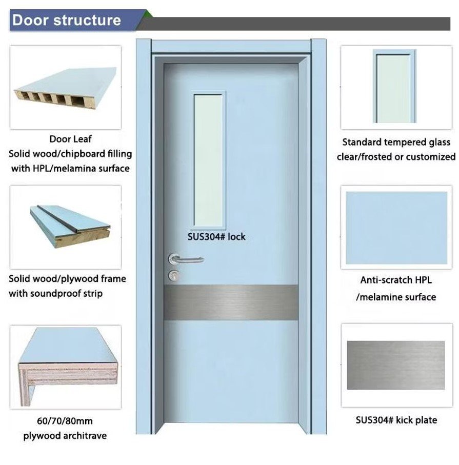 FLUSH HOSPITAL DOORS